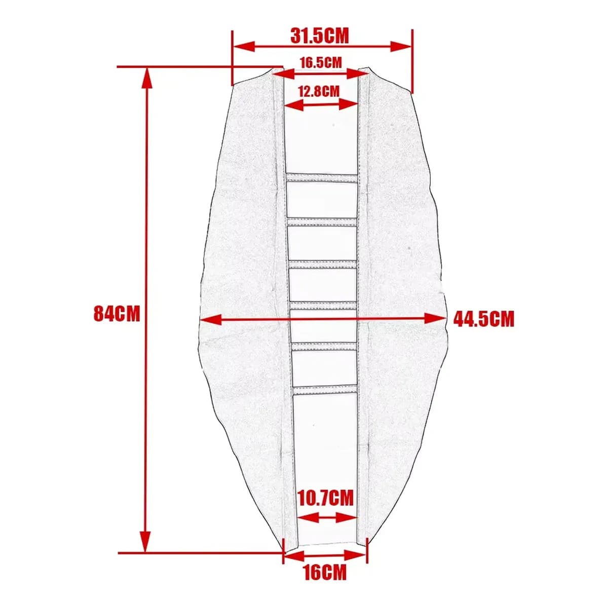 Funda de asiento motocross universal 2