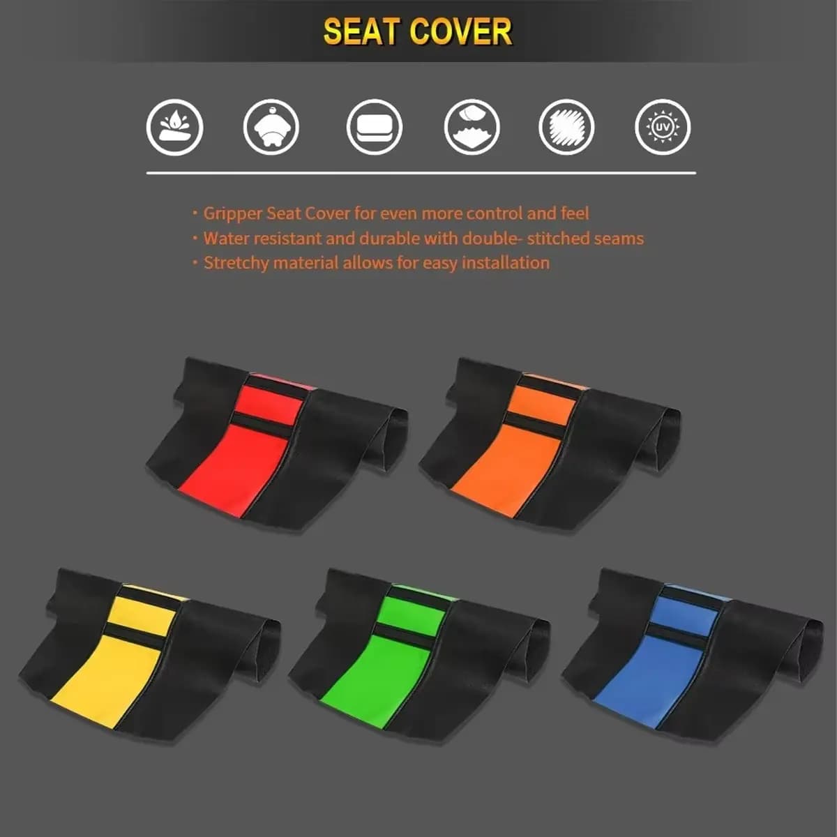 Funda de asiento motocross universal 4