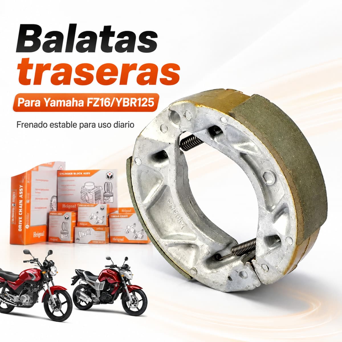 Balatas traseras para Yamaha FZ16/YBR125