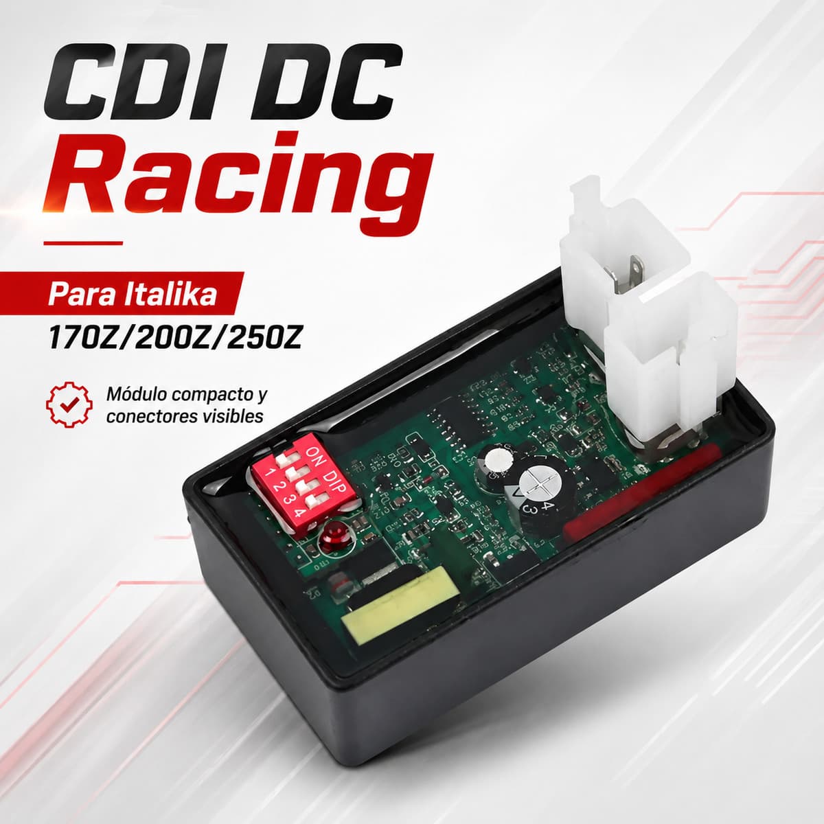 CDI DC racing para Italika 170Z/200Z/250Z