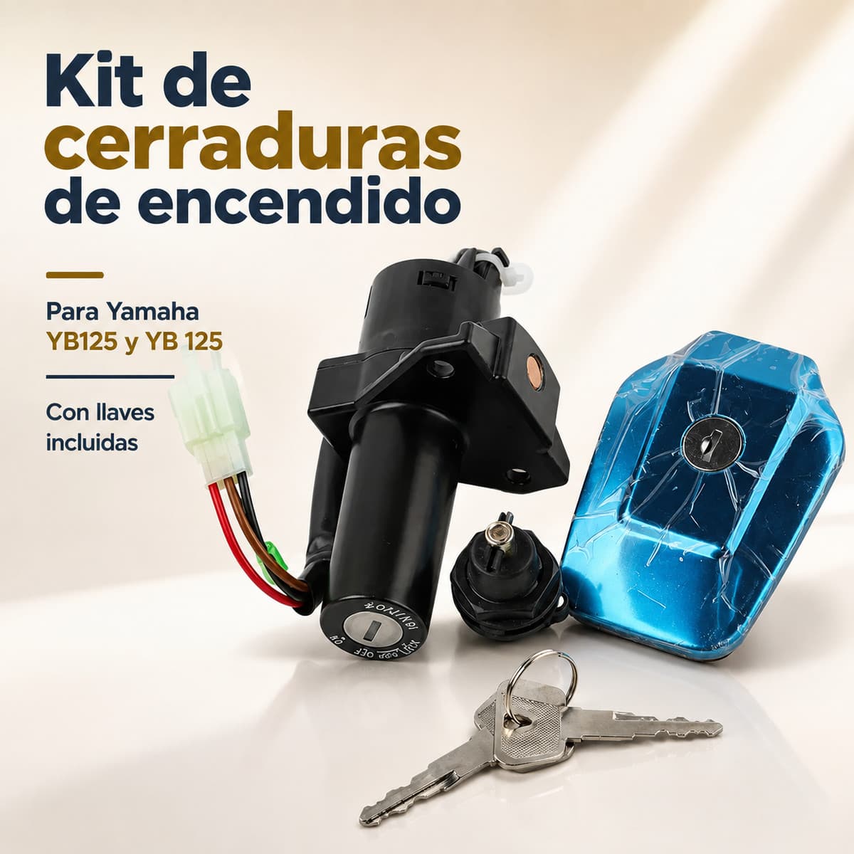 Kit de cerraduras de encendido para Yamaha YB125