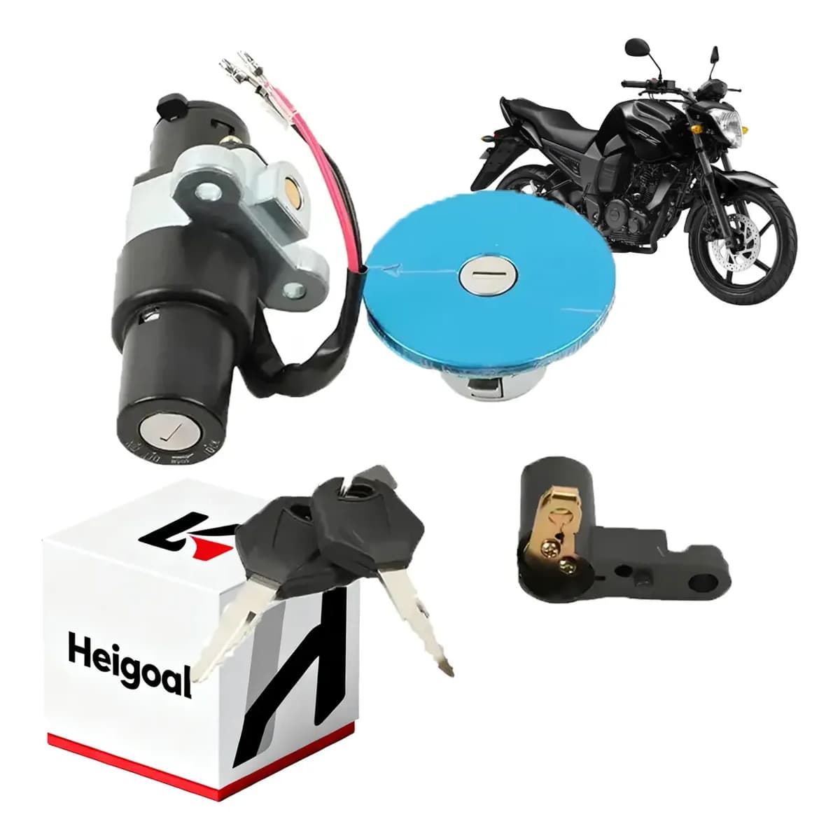 Switch de cerradura completo para Yamaha FZ16 3