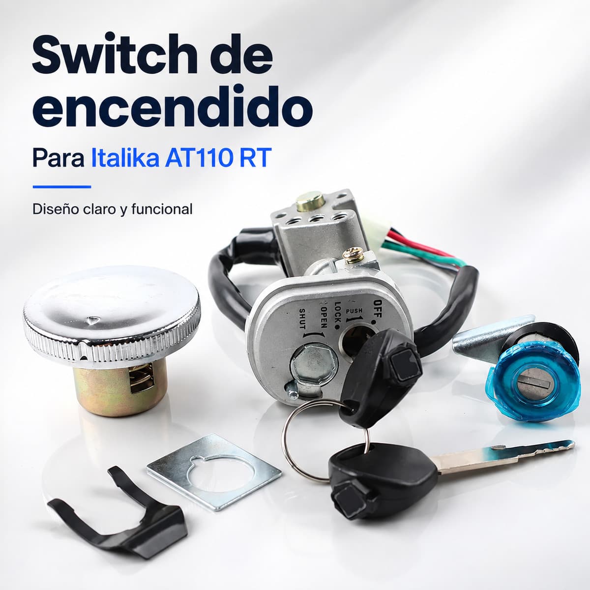 Switch de encendido para Italika AT110 RT
