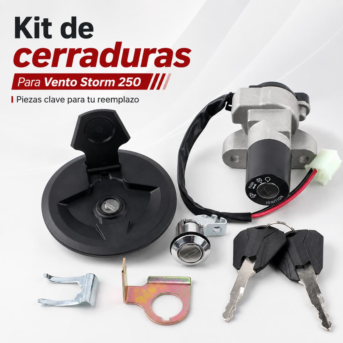 Kit de cerraduras para Vento Storm 250