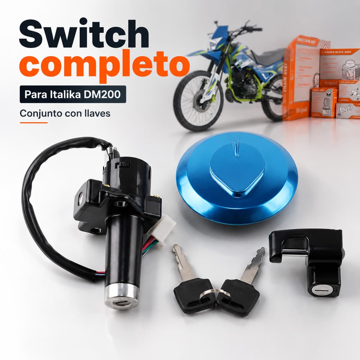Switch completo para Italika DM200