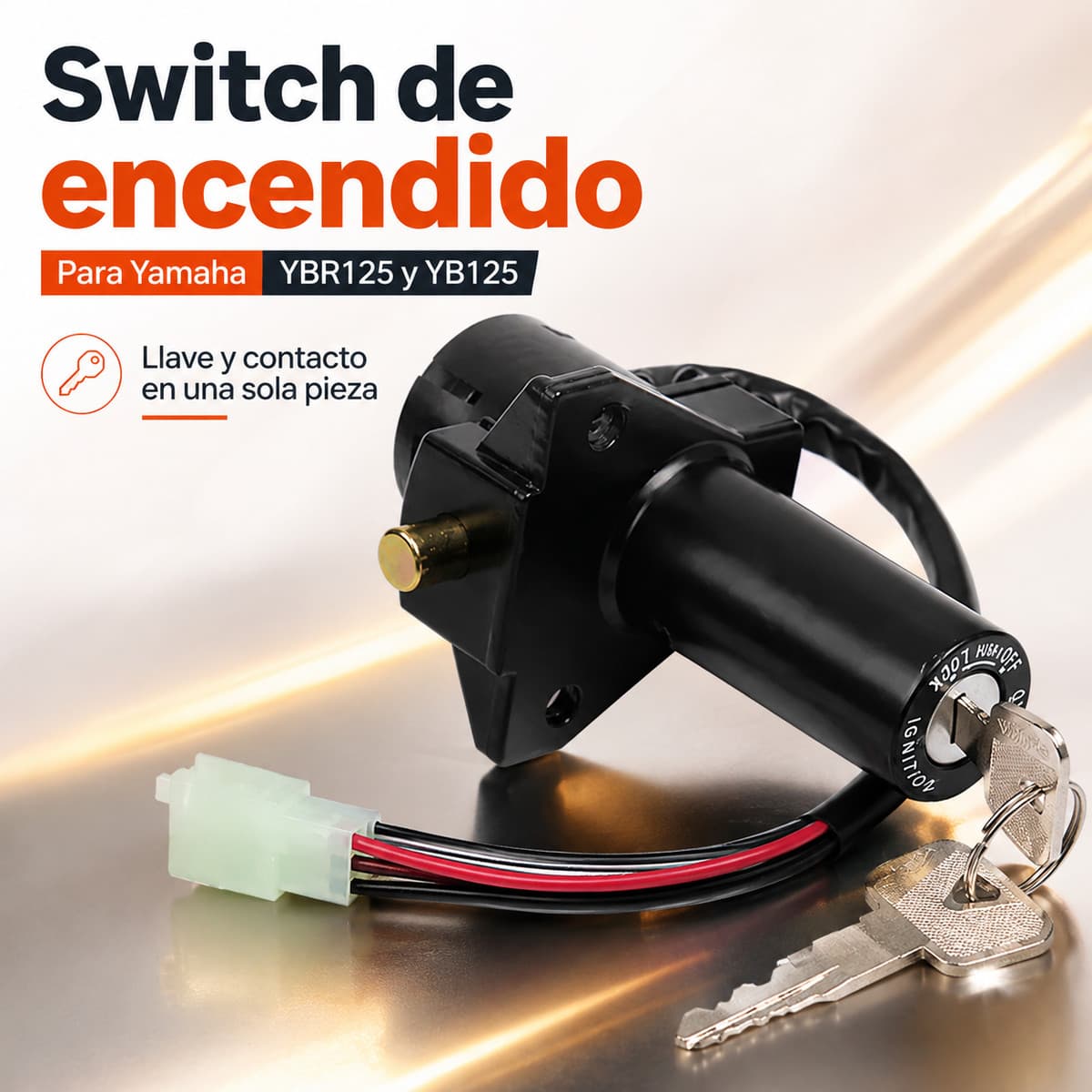 Switch de encendido para Yamaha YBR125/YB125
