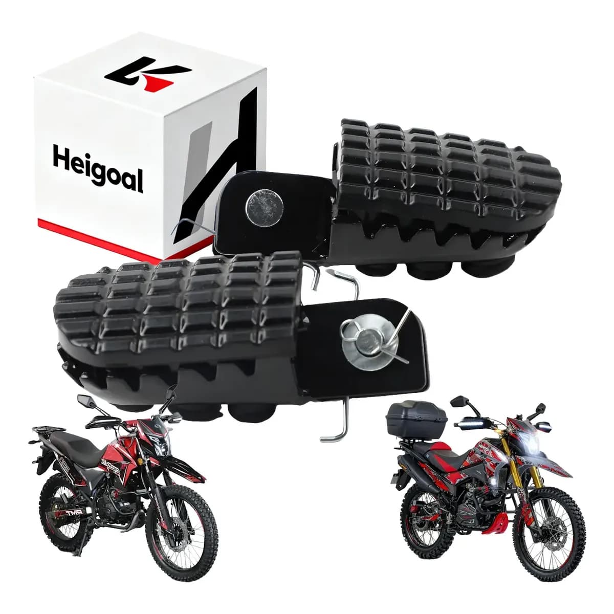 Posapies frontales para Vento Crossmax 250/300