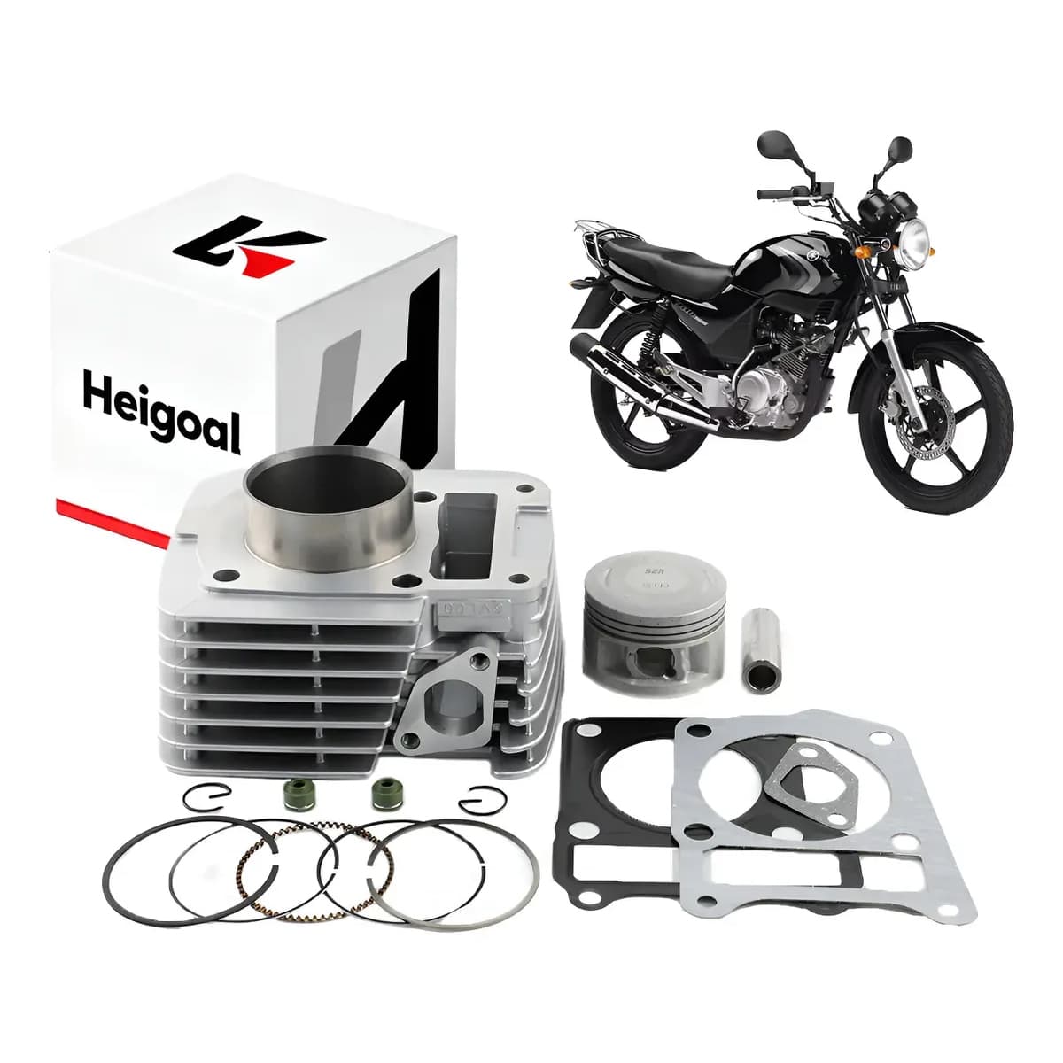 Kit de cilindro y piston para Yamaha YBR125/XTZ125