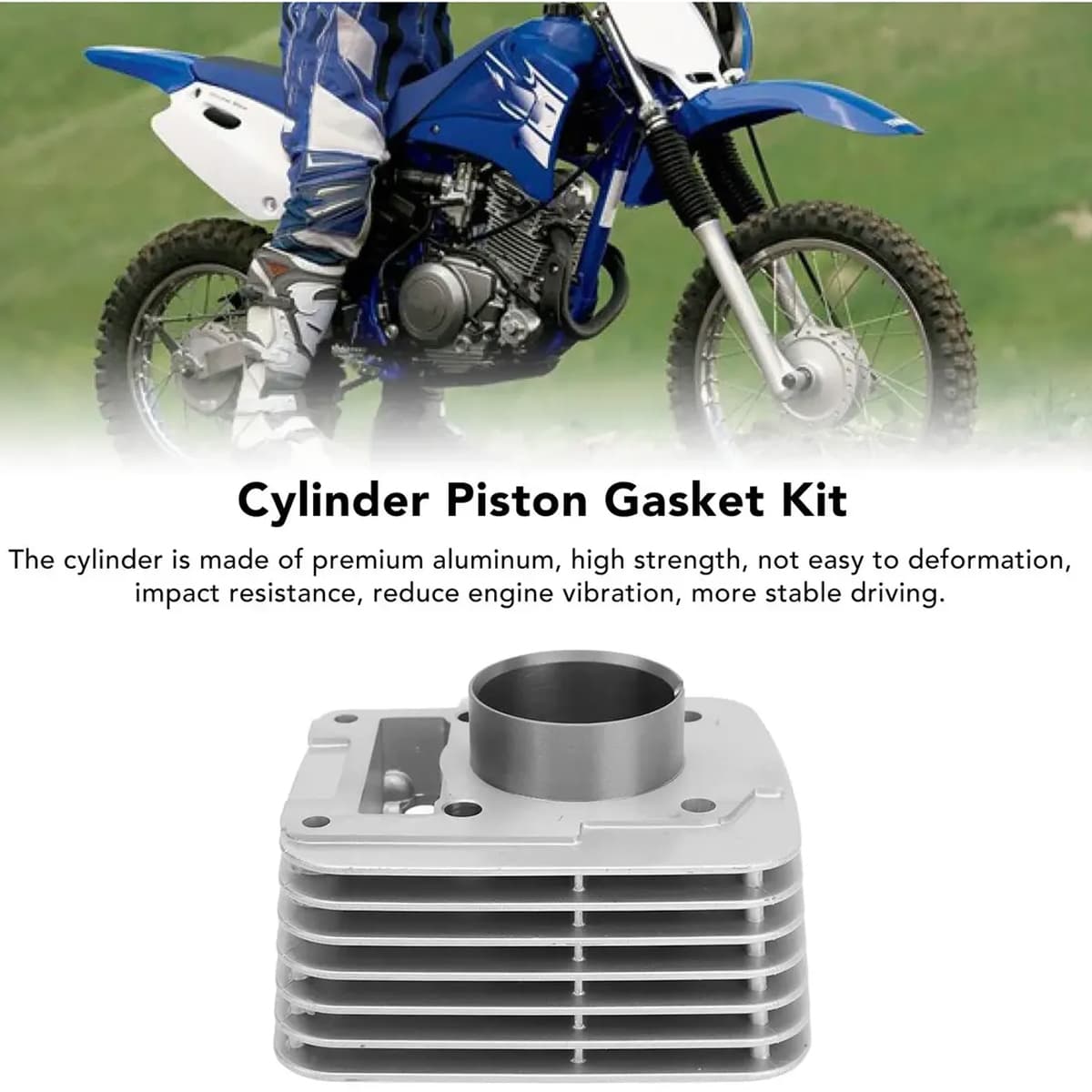 Kit de cilindro y piston para Yamaha YBR125/XTZ125 4