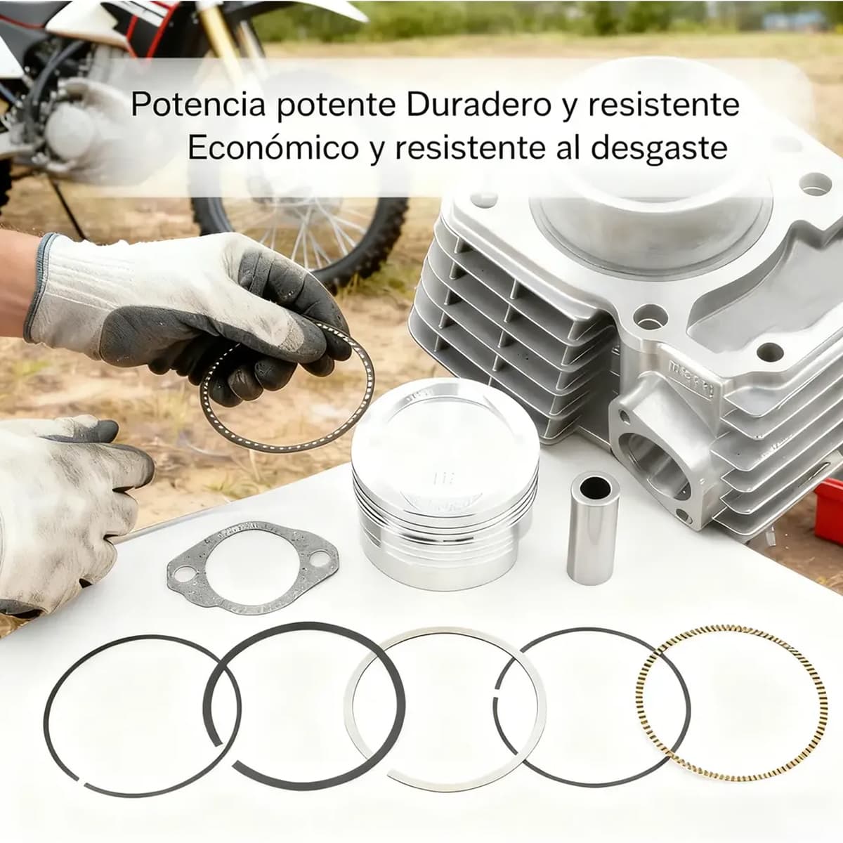 Kit de cilindro para Honda Cargo150/GL/XR150/Titan 2
