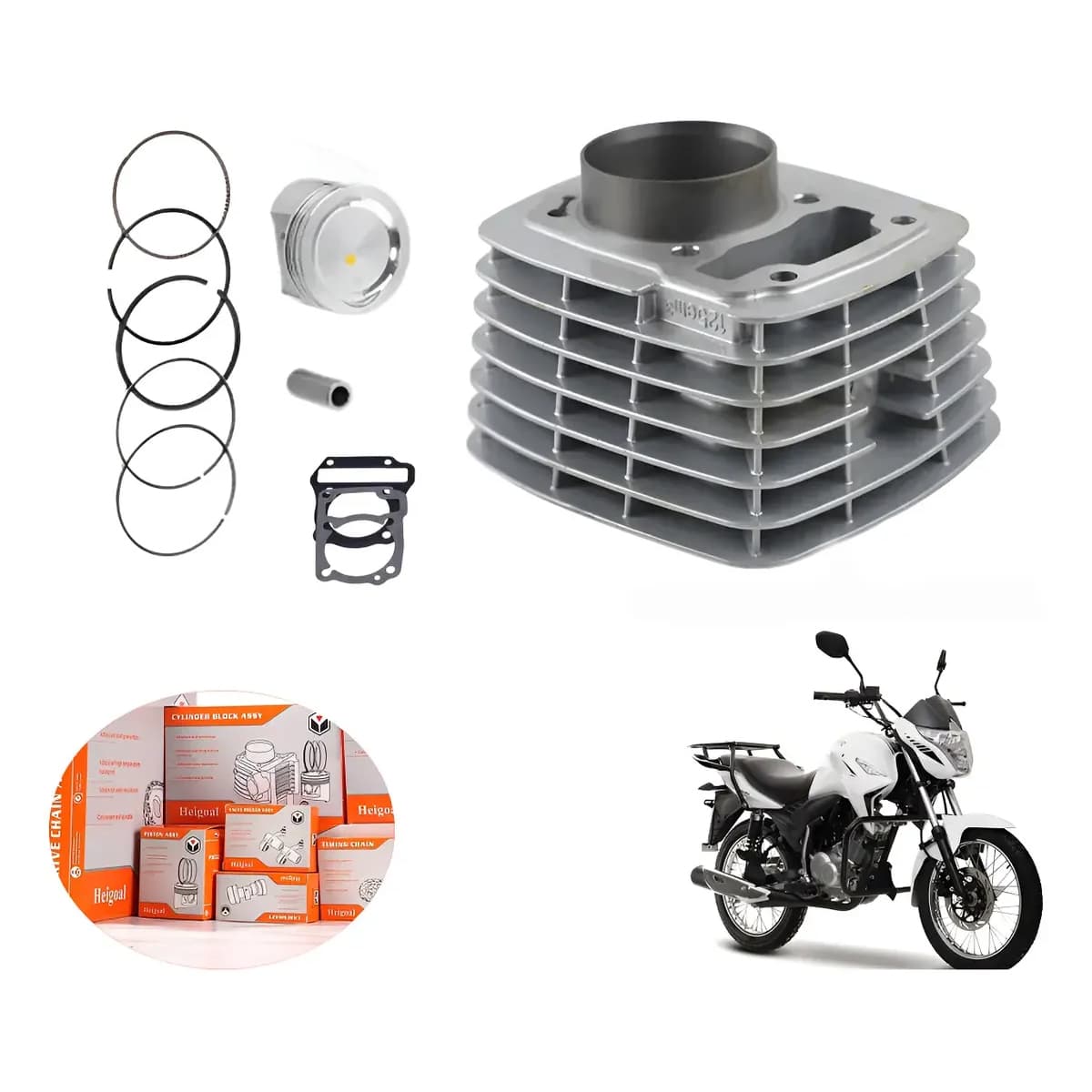Kit de cilindro completo para Italika 125FI