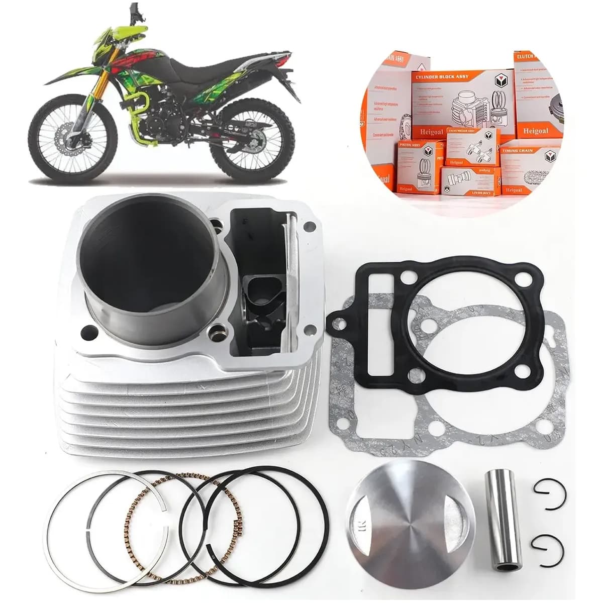 Kit de cilindro completo para Italika DM250