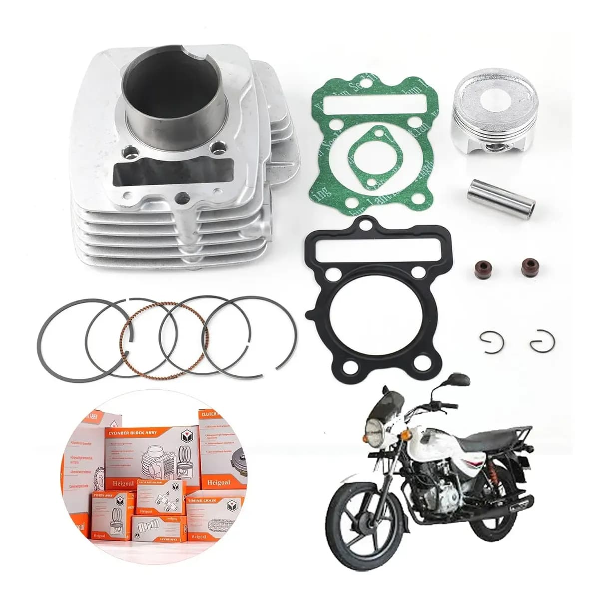 Kit de cilindro para Bajaj Boxer 150/BM150 1