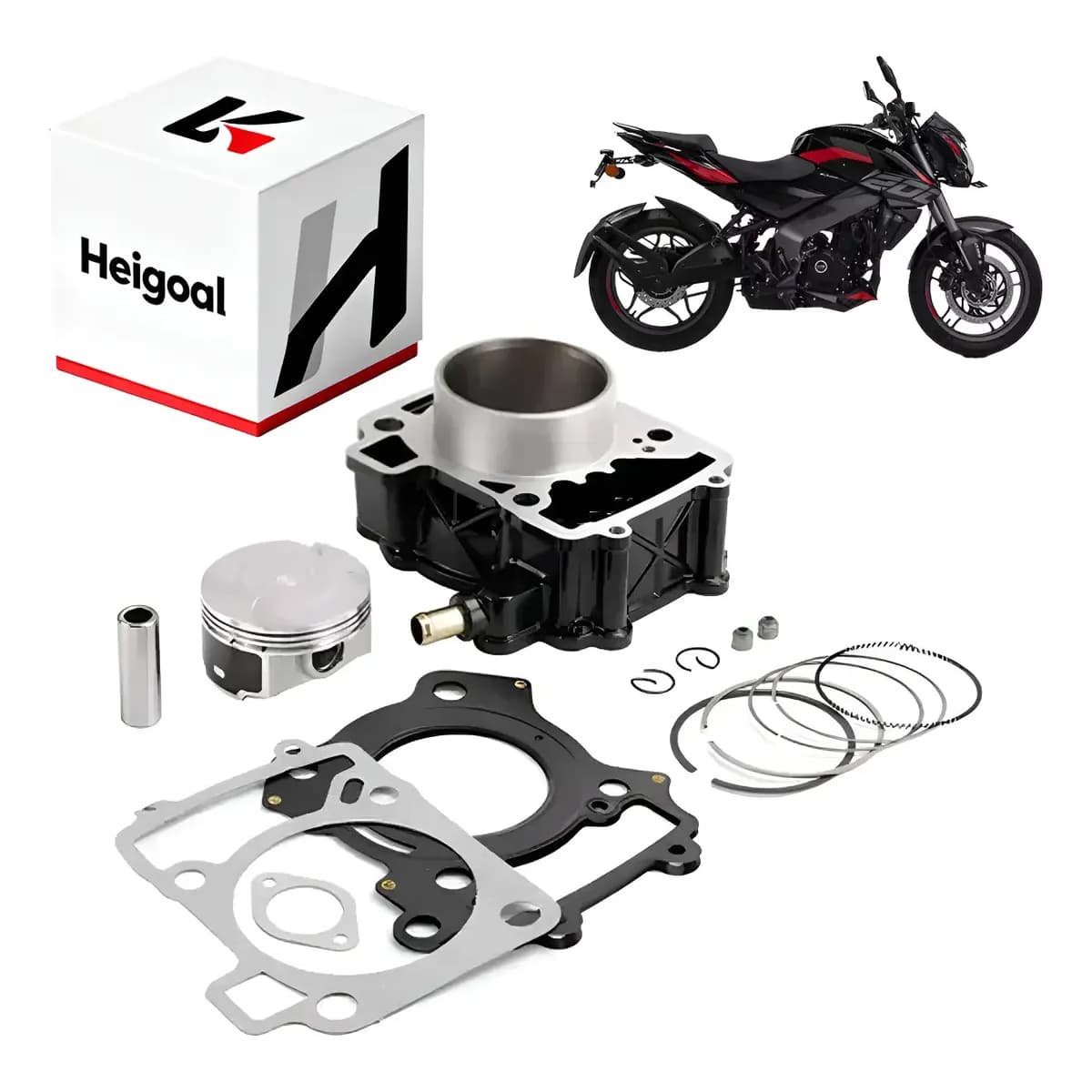 Kit de cilindro para Bajaj Pulsar NS/RS/AS 200