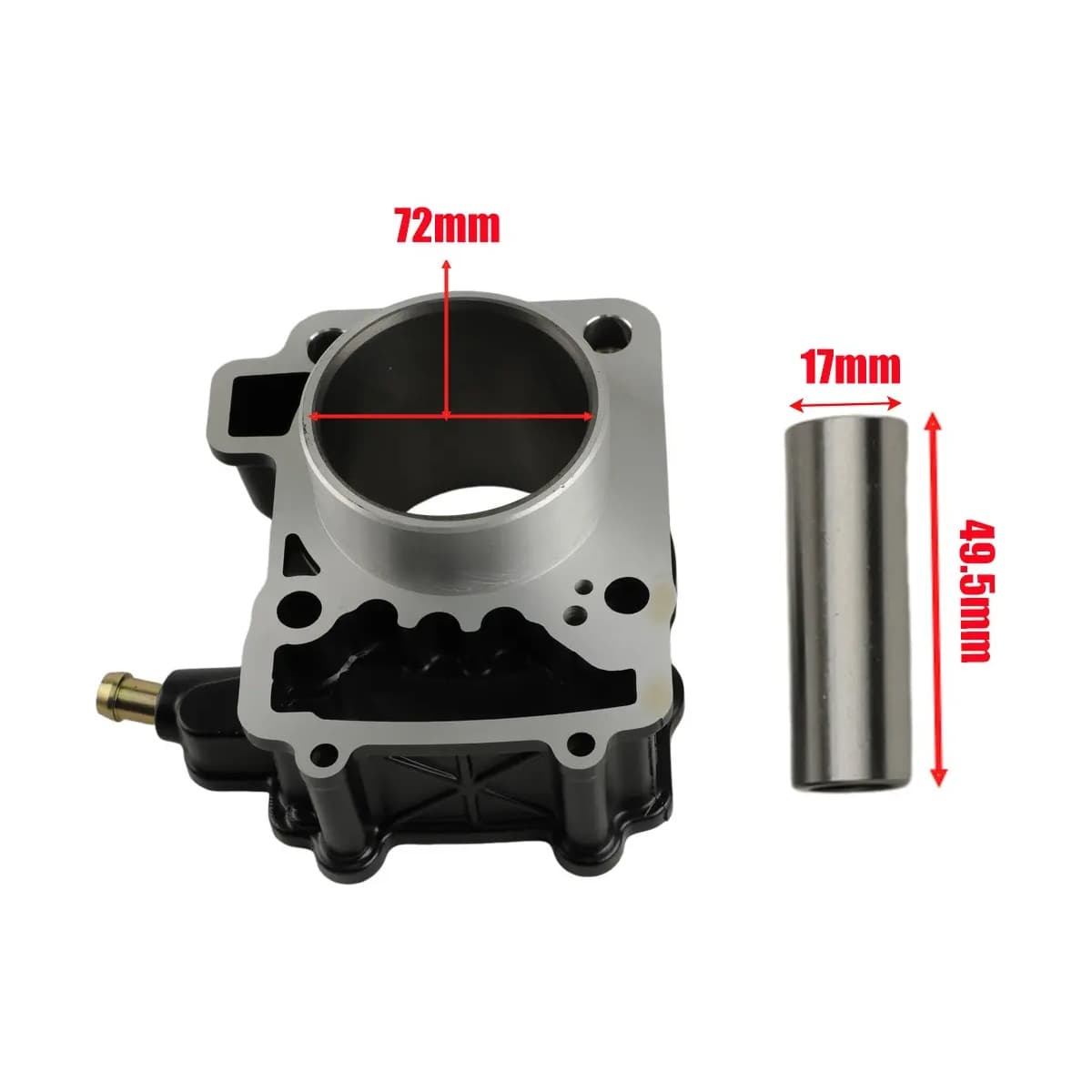 Kit de cilindro para Bajaj Pulsar NS/RS/AS 200 3