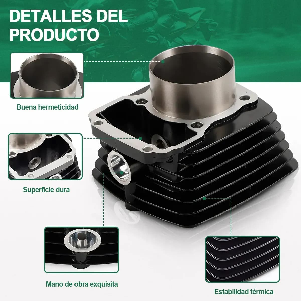 Kit De Cilindro Y Piston Para Italika Dm200 Dm 200 Sport 2