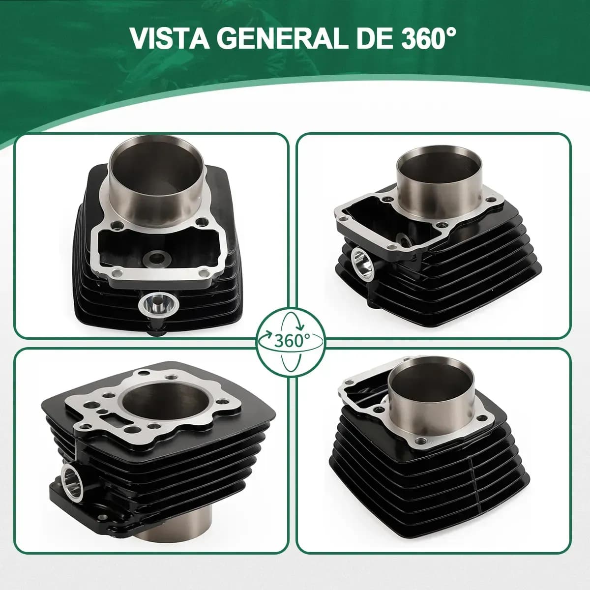 Kit De Cilindro Y Piston Para Italika Dm200 Dm 200 Sport 3