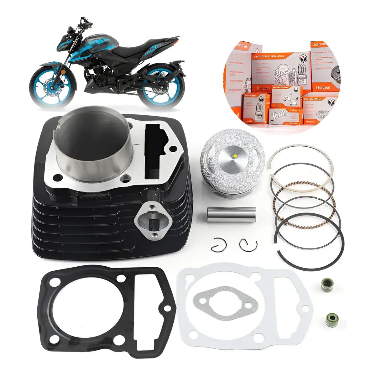 Kit de cilindro y piston para Italika 200Z