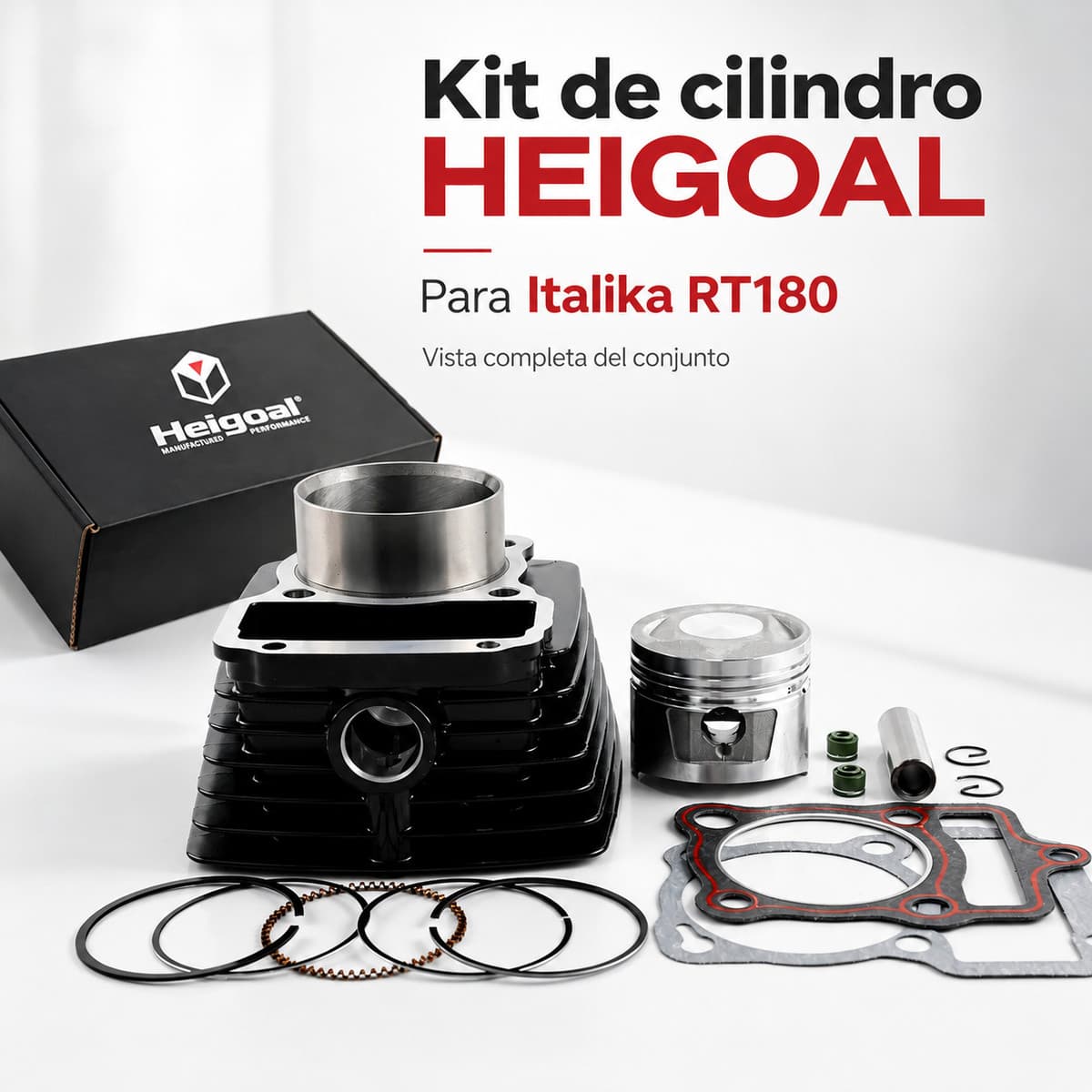 Kit de cilindro para Italika RT180/FT180