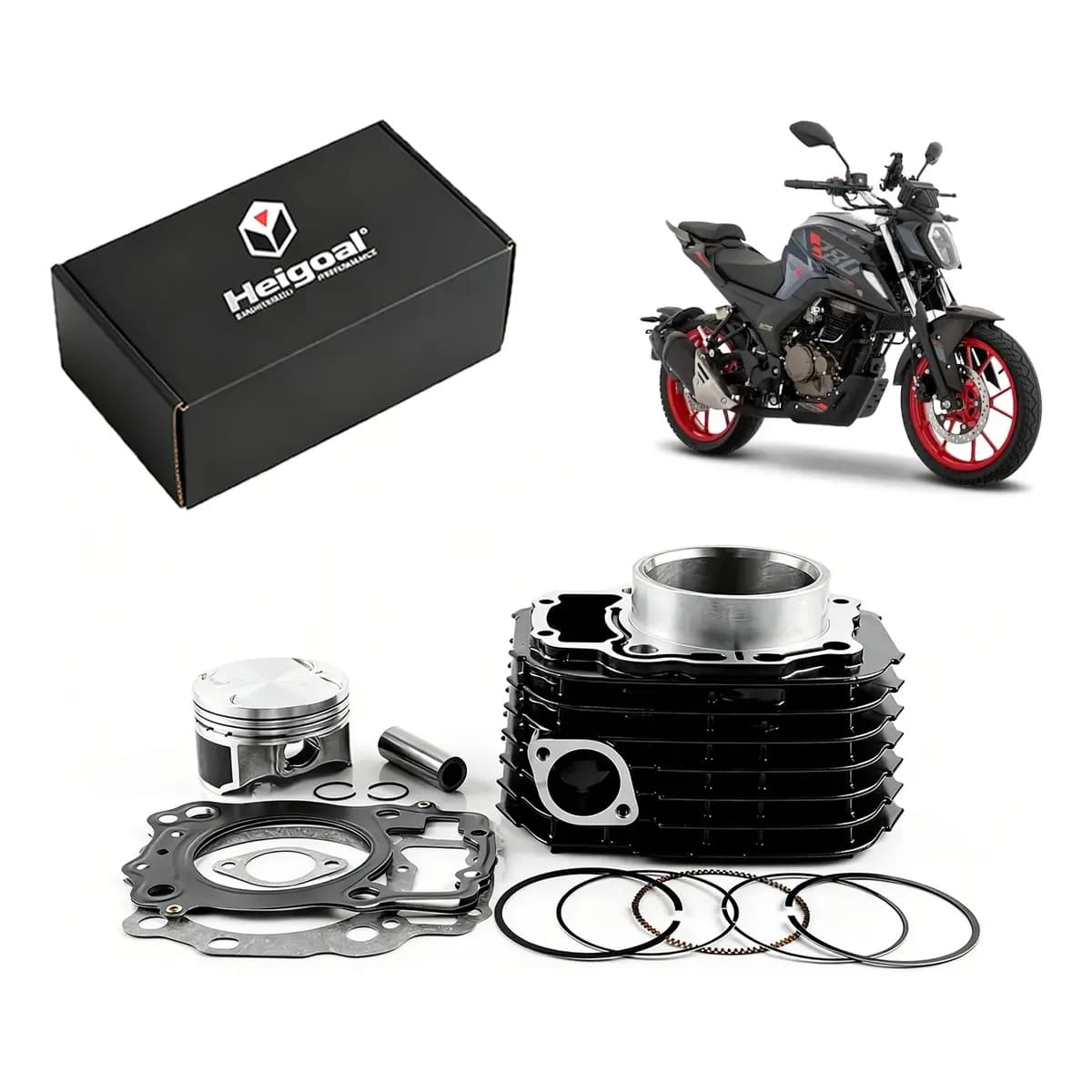Kit De Cilindro Completo Para Italika 280z 279cc Heigoal