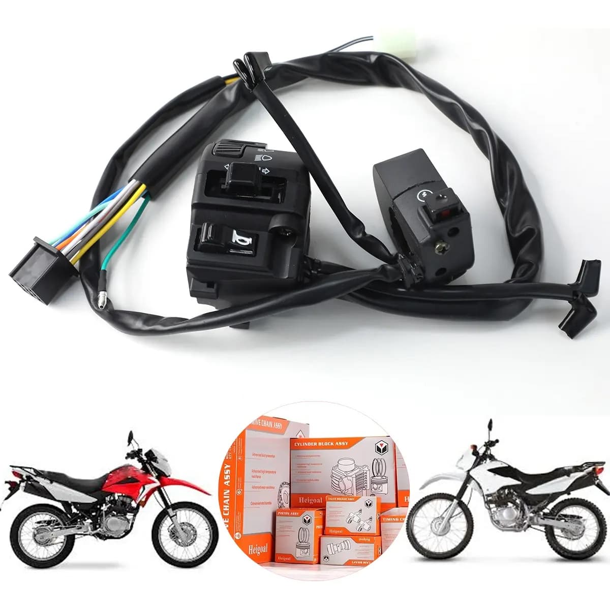 Mandos izquierdo y derecho para Honda XR150