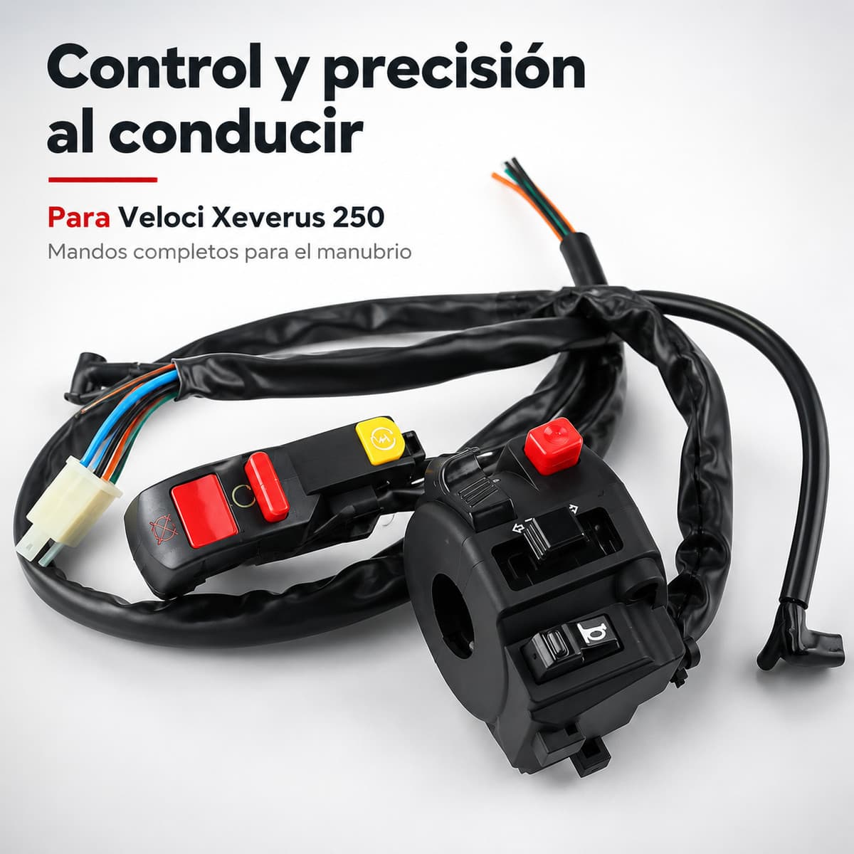 Mandos derecho e izquierdo para Veloci Xeverus 250