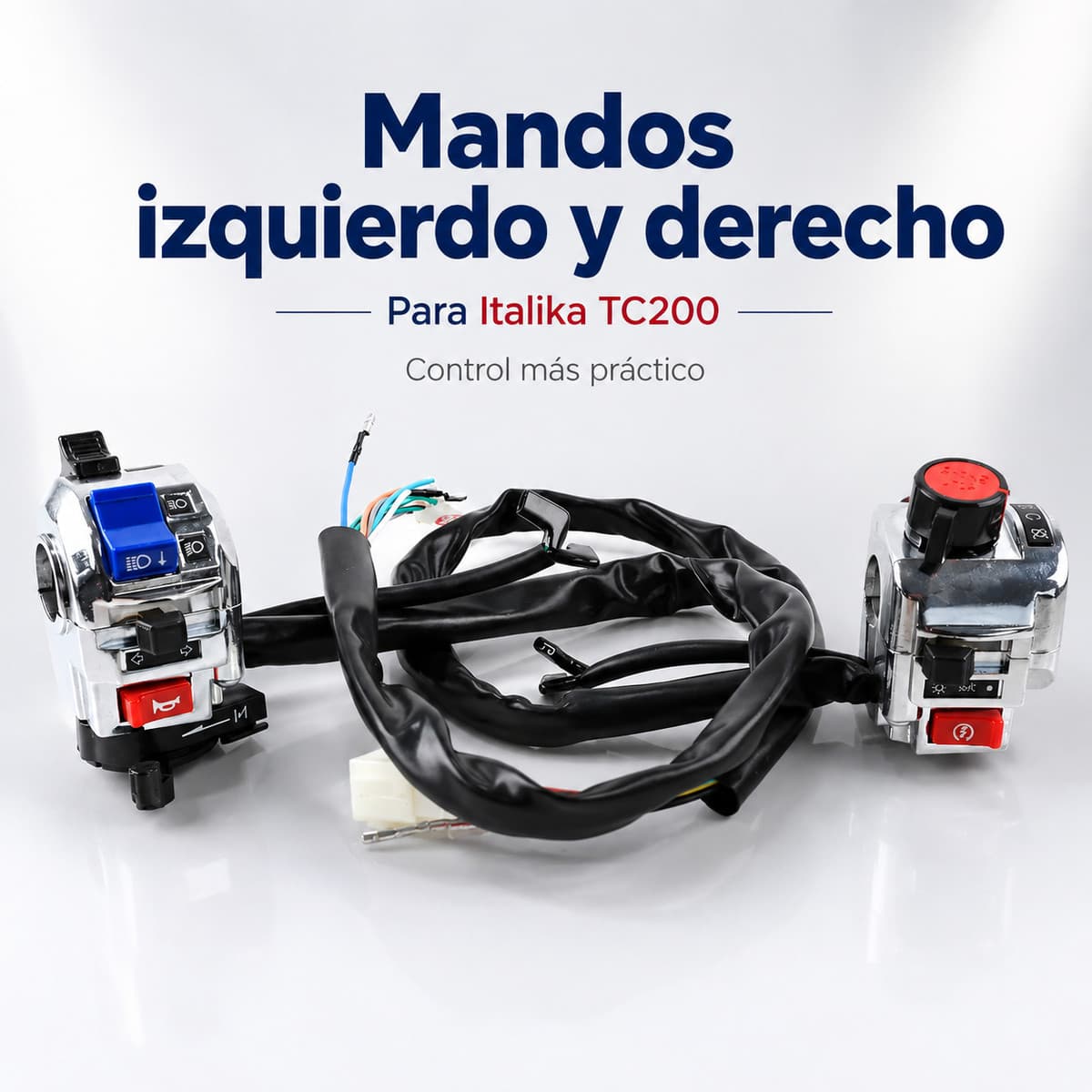 Mandos izquierdo y derecho para Italika TC200/TC250