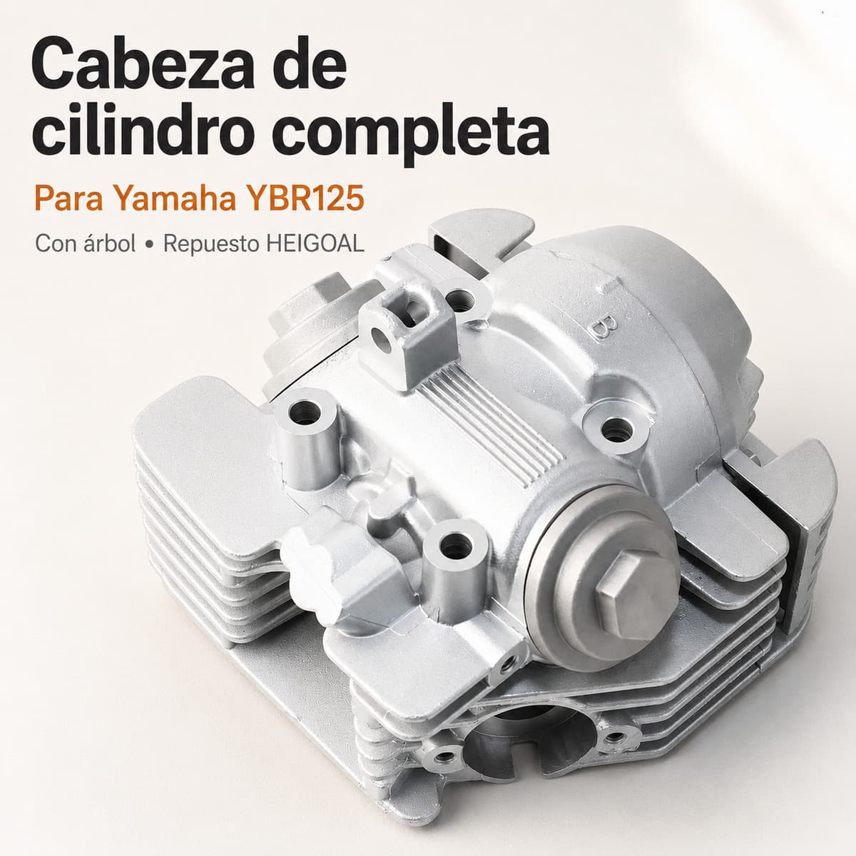 Cabeza de cilindro completa para Yamaha YBR125