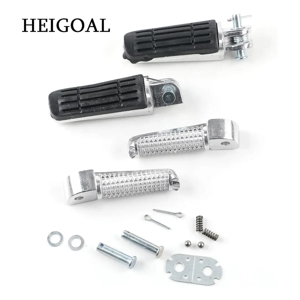 Par De Posapies Traseros Y Delanteros Para Yamaha Fz16 2.0 3