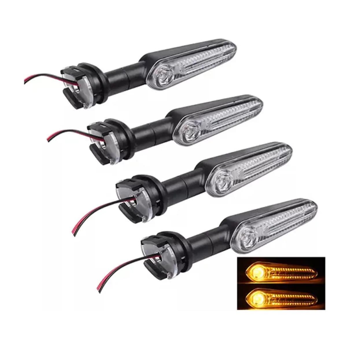 Direccionales delanteras y traseras para Yamaha FZ16
