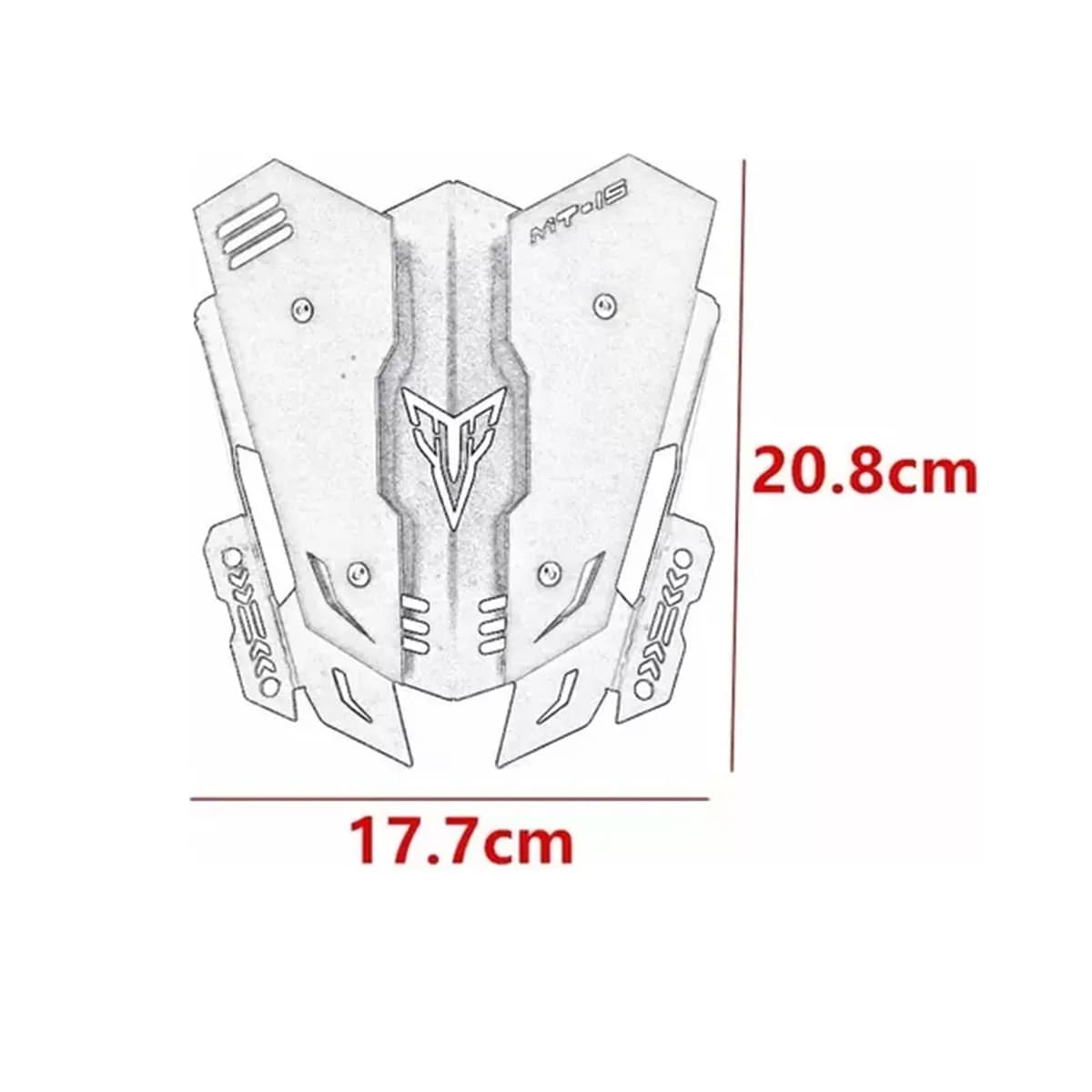 Kit de parabrisas para Yamaha MT15 3