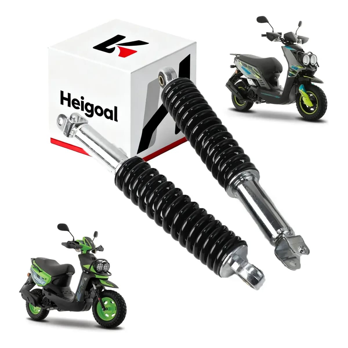 Par Amortiguador Trasero Para Italika W150 Ws150 Ws175 Sport
