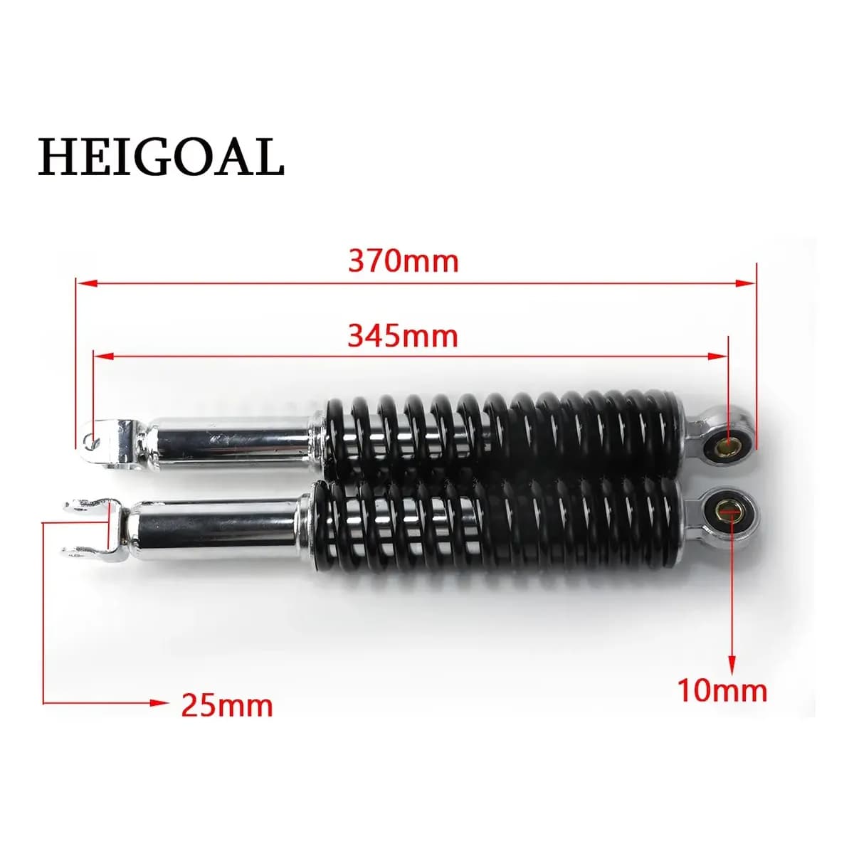 Par Amortiguador Trasero Para Italika W150 Ws150 Ws175 Sport 2