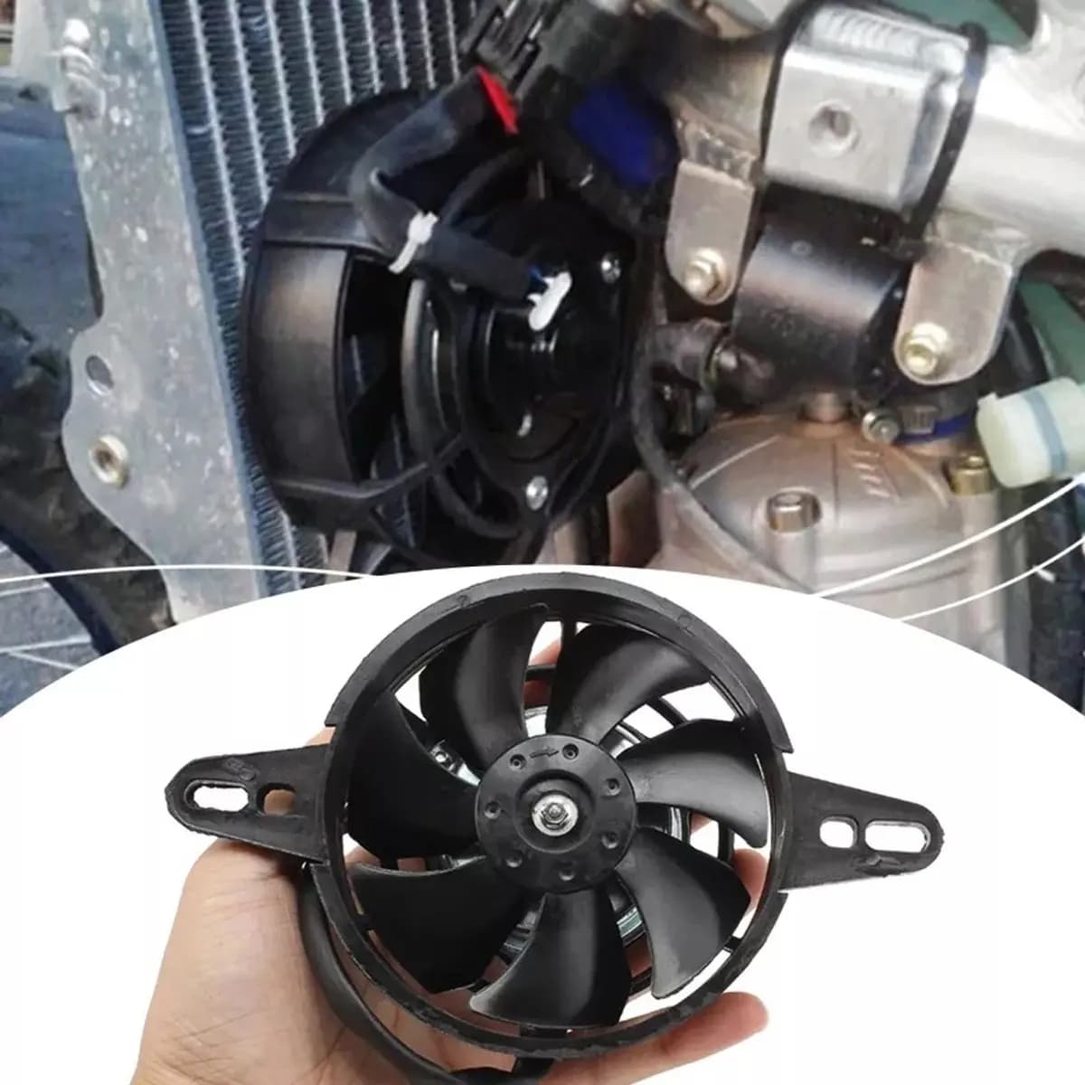 Ventilador de radiador para Bajaj Pulsar NS/AS/RS 200 4