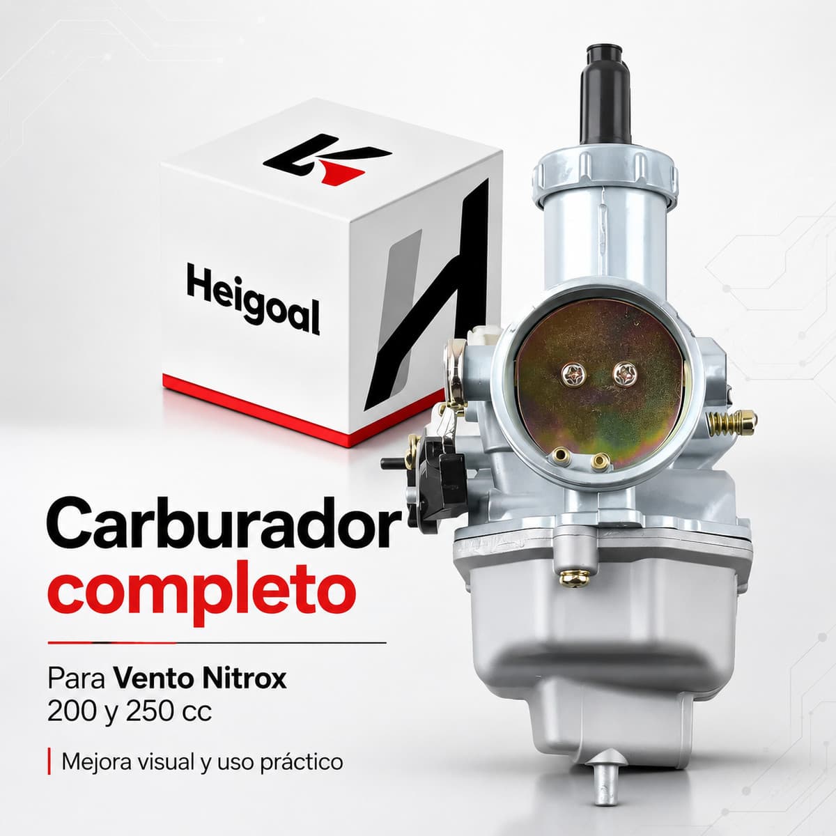 Carburador completo para Vento Nitrox 200/250
