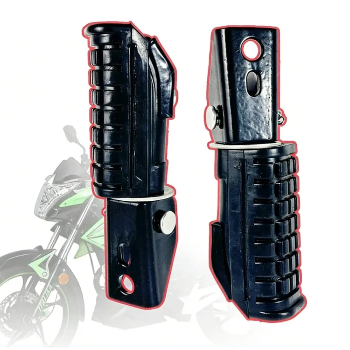 Posapies traseros para Italika 150Z/150SZ/170Z 4