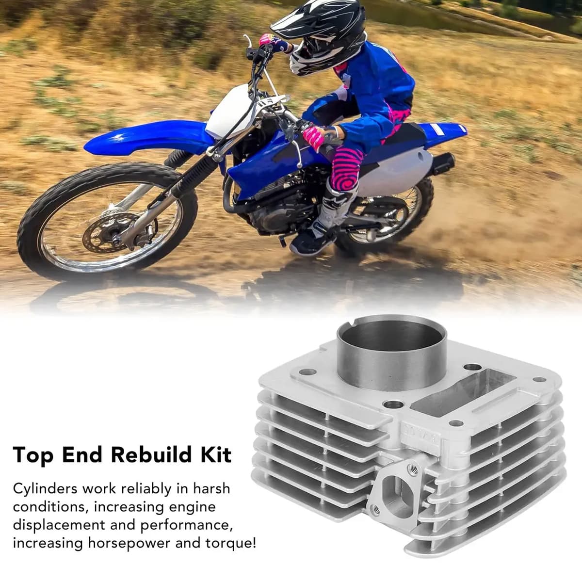 Kit de cilindro y piston para Yamaha YBR125/XTZ125 3