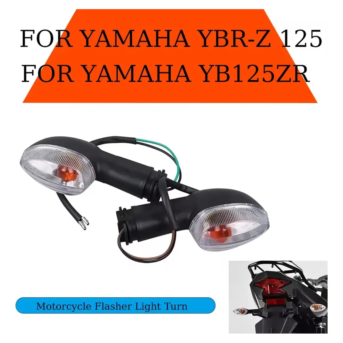 Juego de direccionales para Yamaha YBR125/Z/ZR 4