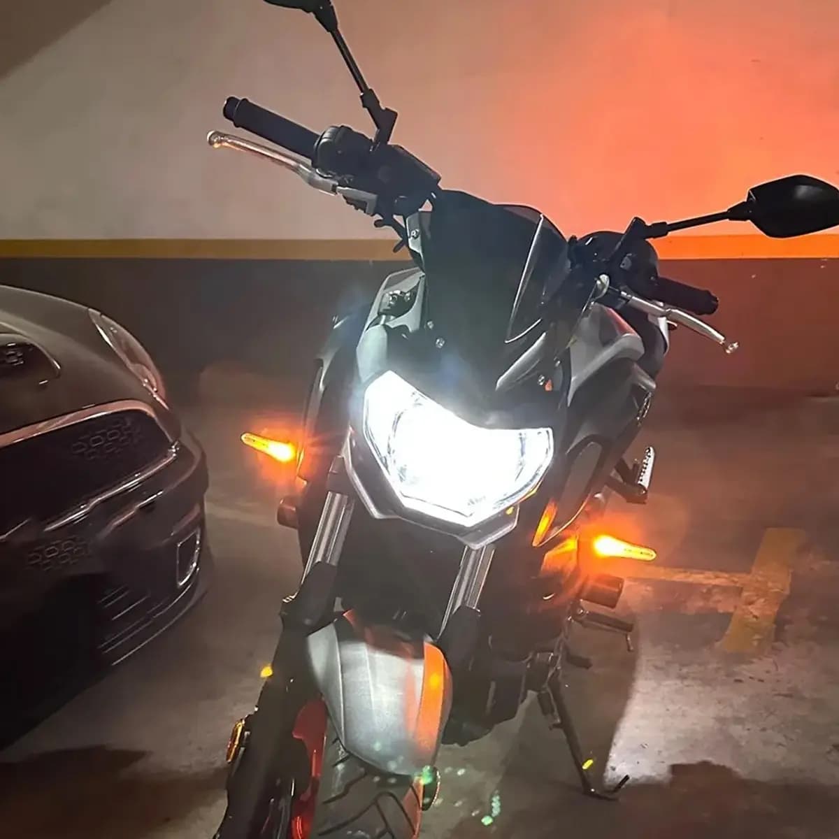 Direccionales delanteras y traseras para Yamaha FZ16 2