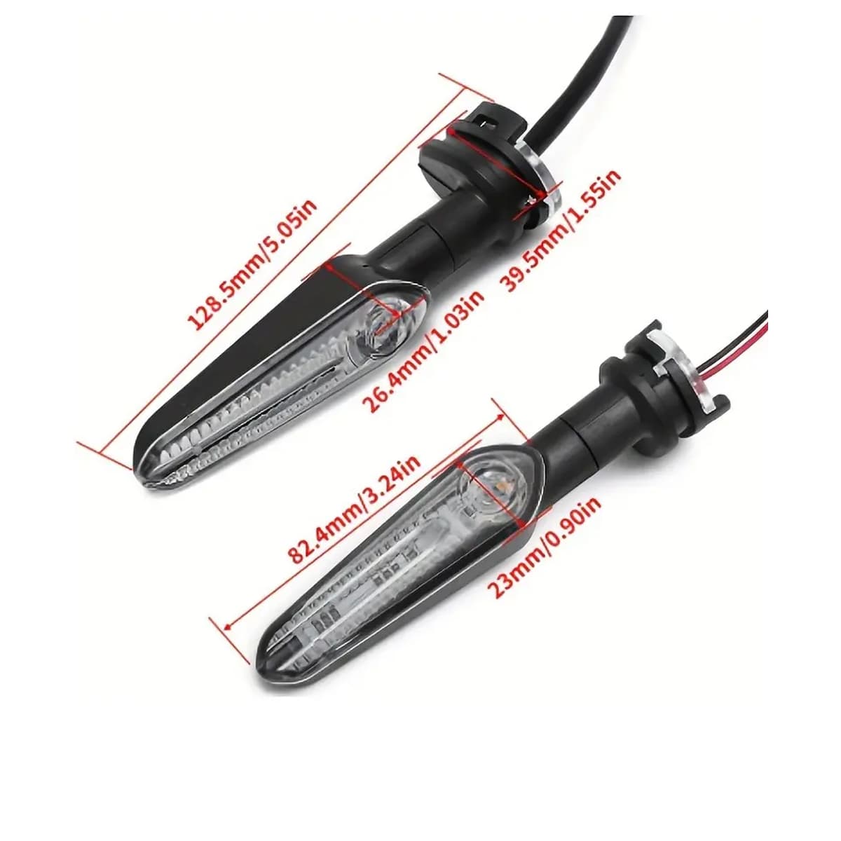 Direccionales delanteras y traseras para Yamaha FZ16 3
